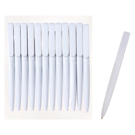 Handle Automatic Ballic Calligrata, 1.0mm, clip 1 x 5cm, under the logo, white case, blue rod
