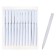 Handle Automatic Ballic Calligrata, 1.0mm, clip 1 x 5cm, under the logo, white case, blue rod