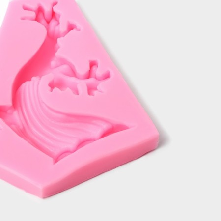 Mold "Tree", silicone, 10.4 × 9 × 1.5 cm, color mix-2