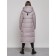 Coat insulated winter female, size 46, color gray