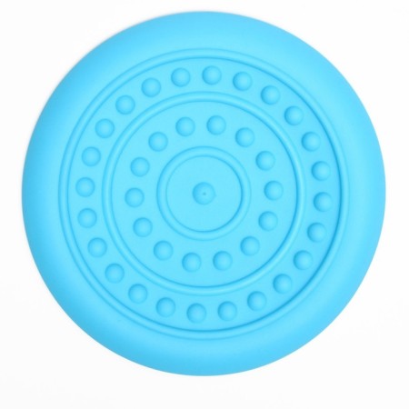 Frisby "UFO", 18.6 cm, hard thermoplastic rubber, blue-4