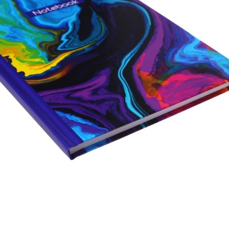 Note book A5, 80 sheets in the line "Bright Divorces", solid cover, glossy lamination, OFSET block-2