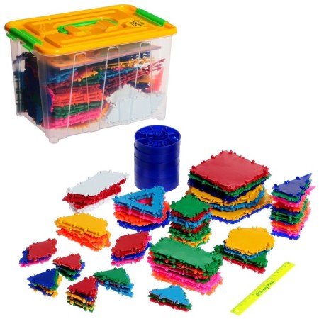 Tiko designer "Archimedes", 152 details, 6 wheels