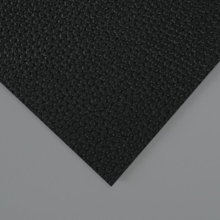 Sheet for creativity claims. Kozh "Figure Lichi" Black sheet 33x20 cm thick 1 mm-3