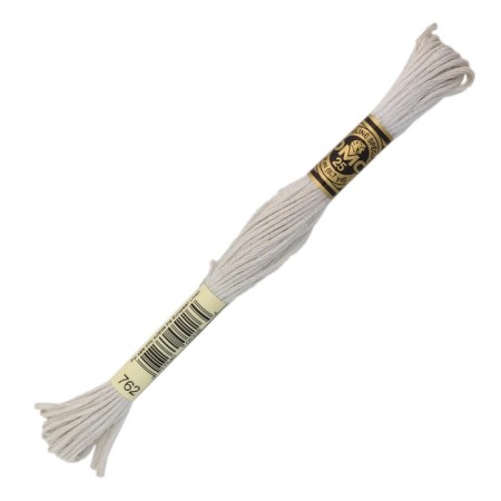 The threads of the DMC 117 (762), 12 pcs. packaged
