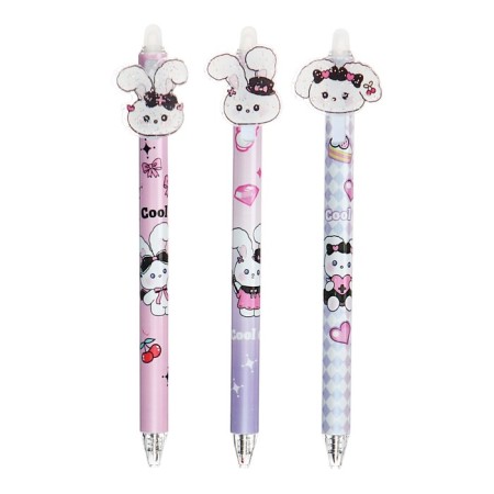 Handle gel automatic erased ink, 0.5 mm, blue rod, Milash Mix