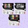 A set of cardboard books for babies "Development of vision", 3 pcs. 10 p., 0+