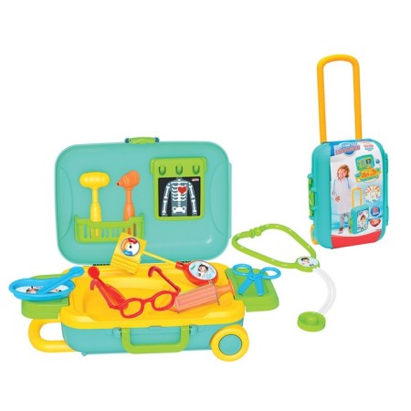 Game set in the “Mini-Bollar on Wheels” suitcase
