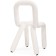 Garden Metal Metal Metal Carrier/Fabric, White 35x48x78 cm