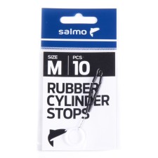 Stop Salmo Rubber Cylinder Stops, size M, 10 pcs.