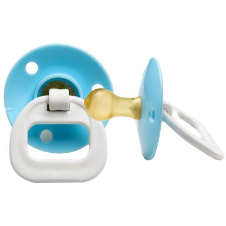 Nipple - orthodontic dummy, latex, +0x., Mix color-2