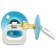 Nipple - orthodontic dummy, latex, +0x., Mix color