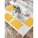 Set of napkins for setting the table "Yellow Monotony", rectangular, size 32x46 cm, 4 pcs