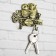 The keybox is wall -mounted "Harmony and Happiness", two owls, 8.7 x 7 cm.