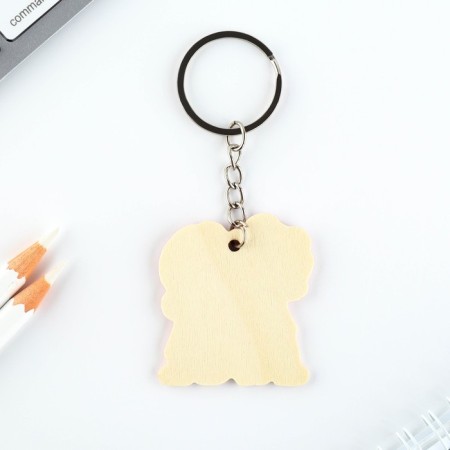 Gift set “Love is you”, icon + keychain, 6.8 x 10.5 cm.-3
