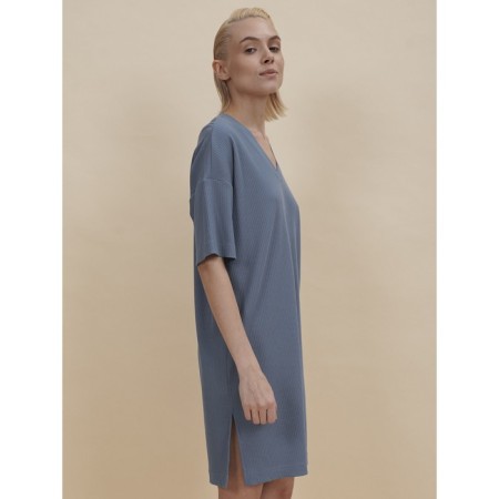 Women's dress, size l, jeans color-1