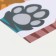 Rug for a bowl "Pigger" 43 x 28 cm "cat paws"