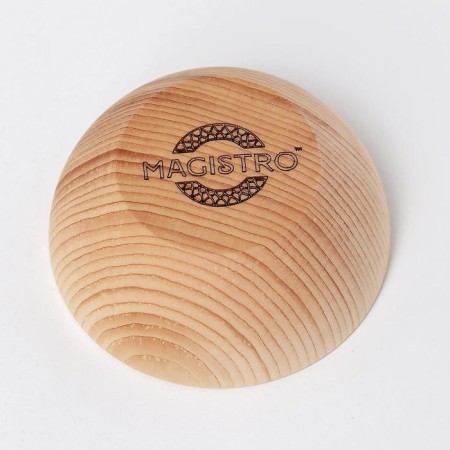 A bowl made of natural cedar magistro, 7.7 × 3.4 cm, milk color-2