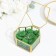 Casket for rings "Heart", 12x12x4 cm, glass