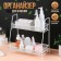 Organizer for storing cosmetics/accessories, two -level, 35 × 17 × 8 cm, white color