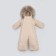 Combineson Children's Winter Kinderlitto "Lapland-1", height 74-80 cm, beige color