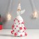 Souvenir Polystone "New Year's Angel with a Christmas tree and New Year's balls" 18x8.5x8.5 cm