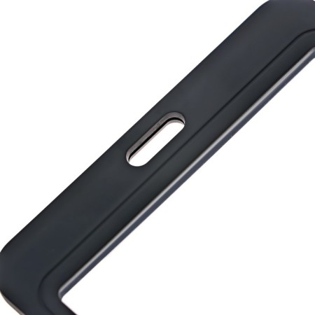Badge horizontal, external 100 x 80 mm, internal 85x54 mm, black-1