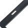 Badge horizontal, external 100 x 80 mm, internal 85x54 mm, black