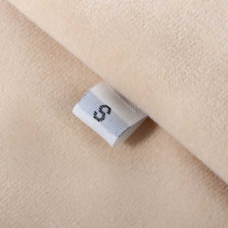 Dimensions jacquard, "s", 12 × 30 mm, 100 pcs, white color-2