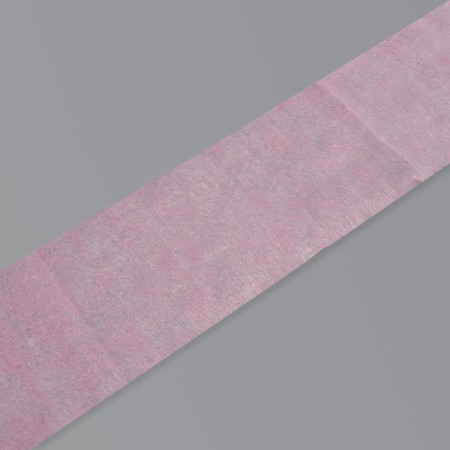 A set of disposable collars, in a roll, without a sticky layer, 8 × 40 cm, 100 pcs, pink color-2