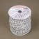 Beads on threads, with holography, 8 mm, 9 ± 1 m, the color is transparent