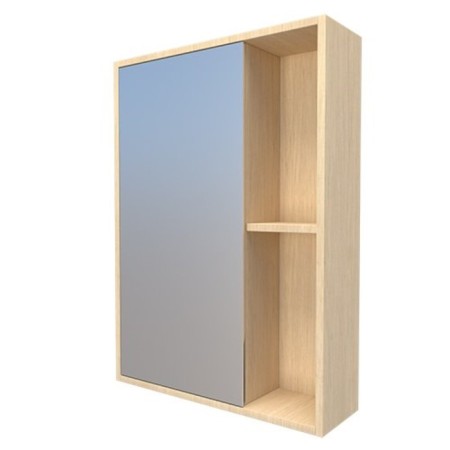 Cabinet-mirror Venus 50, right, sonoma color, 15 x 50 x 70-1