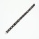 Collar leather reinforced with a kapron with a half-ring, 55 x 2.5 cm, Osh 27-53 cm, black