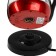 Electric kettle Energy E-204, 1.7 l, glass, 2200 watts, red