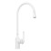 Kitchen mixer Zein Z3744, "droplet", single -leaf, pour height 26 cm, white