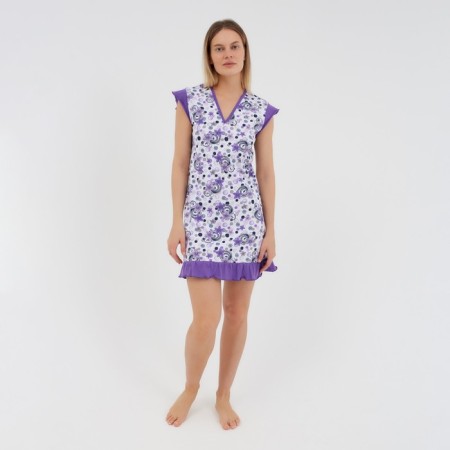 Night shirt female, color mix, size 52