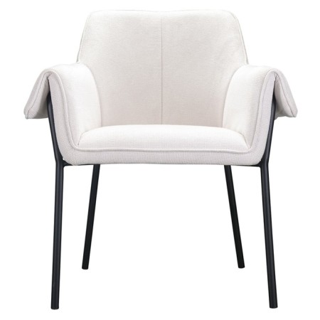 Aline chair, 550 × 700 × 830 mm, Shenill, Milk color-9
