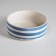 Ceramic "stripes" 200 ml, 10.5 x 4 cm, blue