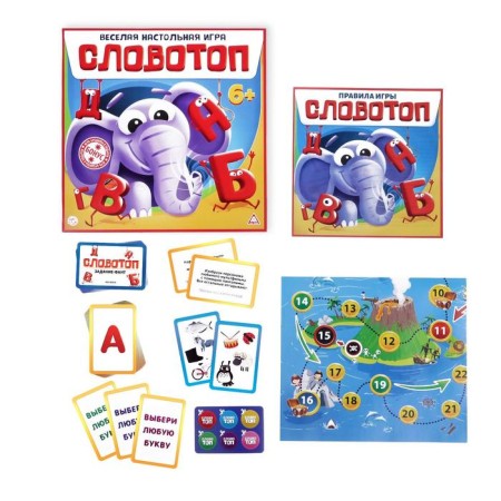 Board Game "Word -Top", 6+-1