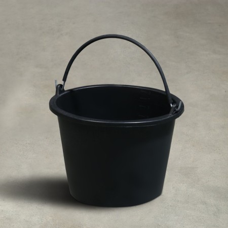 Stroke bucket, 8 l, rubber -plastics