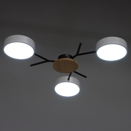 Chandelier 1319/3wt LED 72W 3000-6000k white 71x55x5 cm-4