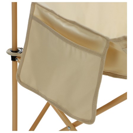 Folding chair 65 x 58 x 66 cm, up to 120 kg, beige color-7