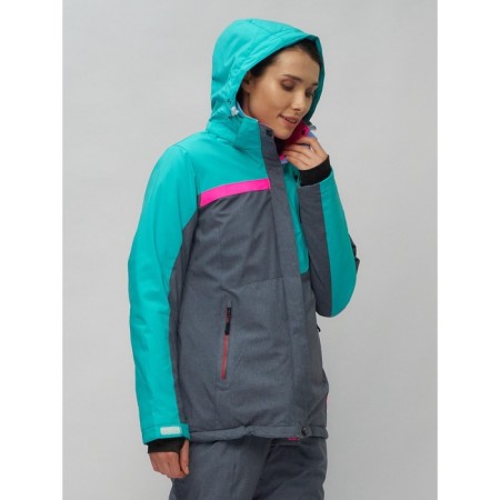 Ski costume is female, size 42, green color-24