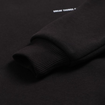 Sweatshirt for a boy, black color, size 116 cm-4