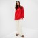 Women's sweatshirt MIST COZY STYLE, red, size 48
