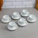 Tea set "Lemon", 12 objects, 6 cups 200 ml, porcelain, Iran