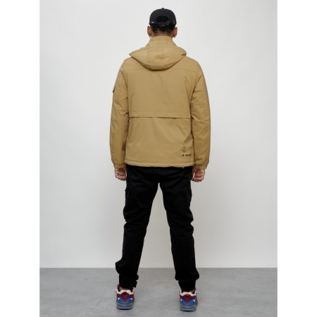 Sports male jacket, size 56, beige color-3