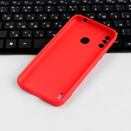Red Line Ultimate case for ITEL A48, silicone, red-2