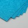 A set of glitter foamiran (5 sheets) 2 mm, 20x30 cm, blue