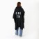 Rawlands adult poncho Fckng Wthr, buttons, oversize, black color